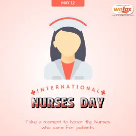 Online Editable International Nurses Day May 12 Social Media Post