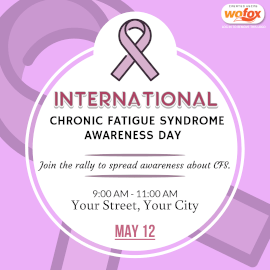 Online Editable International Chronic Fatigue Syndrome (CFS) Awareness Day May 12 Instagram Post