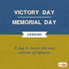 Online Editable Victory Day / Memorial Day in Ukraine May 9 Instagram Post