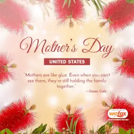 Online Editable Mother's Day in the United States Social Media Post