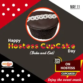 Online Editable Hostess CupCake Day May 11 Instagram Post