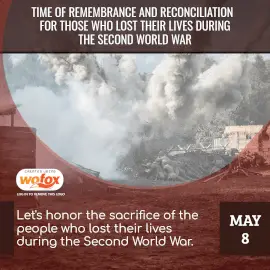 Online Editable Time of Remembrance and Reconciliation for Those Who Lost Their Lives during the Second World War Instagram Post