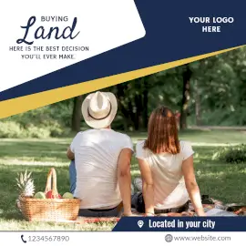 Online Editable Farm Land For Sale Instagram Post