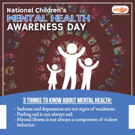 Online Editable National Children's Mental Health Awareness Day May 9 Instagram Post