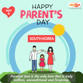 Online Editable Parents' Day in South Korea May 8 Instagram Post