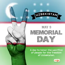 Online Editable Green Memorial Day Instagram Post