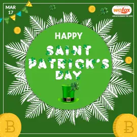 Online Editable St. Patrick's Day March 17 Instagram Post