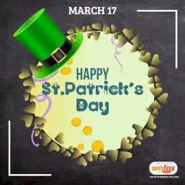 Online Editable Class Board BG Saint Patrick's Day March 17 Instagram Post
