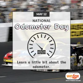 Online Editable National Odometer Day May 12 Instagram Post
