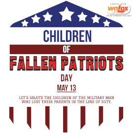 Online Editable Children of Fallen Patriots Day May 13 Instagram Post
