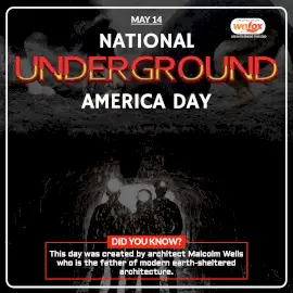 Online Editable National Underground America Day May 14 Instagram Post