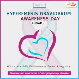Online Editable Hyperemesis Gravidarum Awareness Day (HGAD) May 15 Instagram Post