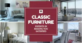 Online Editable Classic Furniture 4 Grid Photo Collage