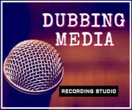 Online Editable Dubbing Studio Medium Rectangle Ad