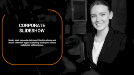 Online Editable Photos and Text Corporate Video Slideshow