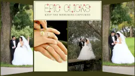 Online Editable Wedding Photoshoot 4 Grid Photo Collage