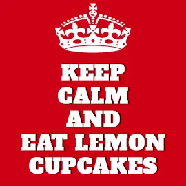 Online Editable Red Lemon Cup Cakes Instagram Post