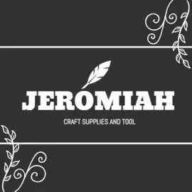 Online Editable Jeromiah Craft Supplies Etsy Shop Icon