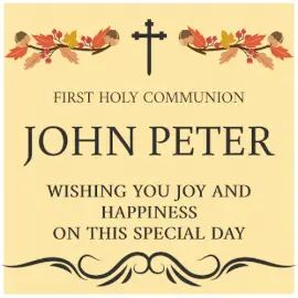 Online Editable First Holy Communion Wishes Quotes Etsy Shop Icon