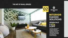 Online Editable Interior Fashion Facebook Event Cover