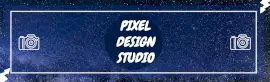 Online Editable Pixel Design Studio LinkedIn Banner