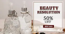 Online Editable Beauty Product Ad Design Facebook AD Medium