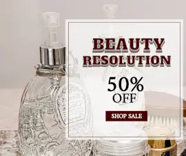 Online Editable Beauty Product Sale Facebook Post