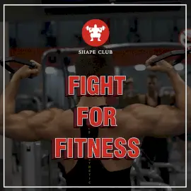 Online Editable Shape Club for Bodybuilding GIF Post