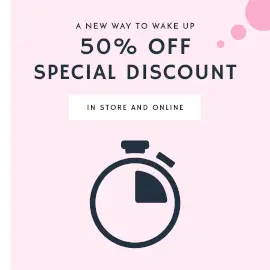 Online Editable Special Discount in Store and Online Countdown GIF Post