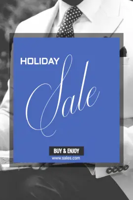 Online Editable Sale Deals Pinterest Graphic