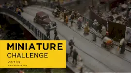 Online Editable Miniature Challenge Facebook App Ad