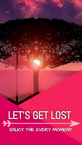 Online Editable Pink Sunrise Over Sea Story Design