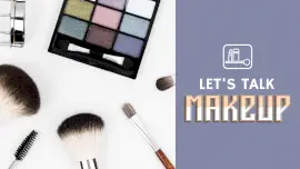 Online Editable Matte Makeup Palette and Brushes Tutorial Beauty Influencer YouTube Thumbnail
