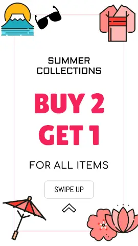 Online Editable Summer Cool Collection Offer Sales & Promotion Story