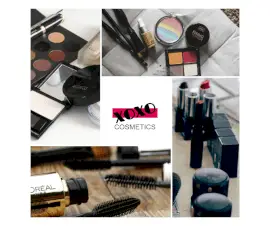 Online Editable Makeup Kit for Women 4 Photo Collage