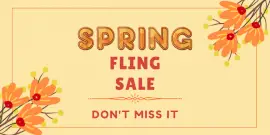 Online Editable Special Spring Sale Twitter Post