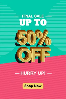 Online Editable FInal Sale Offers Pinterest Graphic
