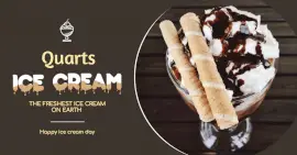 Online Editable Ice Cream Day Promotion Facebook Ad Post