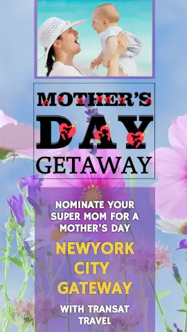 Online Editable Mother and Child Mother’s Day Contest Story Design