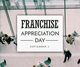 Online Editable Franchise Appreciation Day September 3 Facebook Post