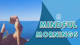 Online Editable Morning Beach Yoga Instructor YouTube Thumbnail
