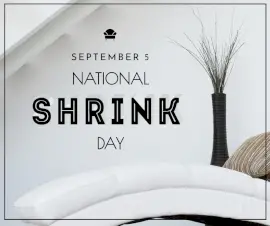 Online Editable National Shrink Day September 5 Facebook Post