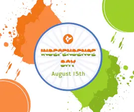 Online Editable Independence Day August 15 Facebook Post