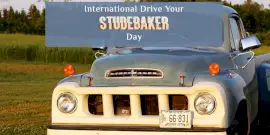 Online Editable International Drive Your Studebaker Day Twitter Post