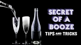 Online Editable Purple and Black Champagne Glass Tips and Secrets YouTube Thumbnail