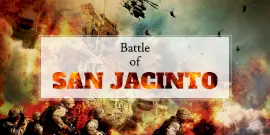Online Editable Battle of San Jacinto Twitter Post