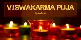 Online Editable Viswakarma Puja Twitter Post
