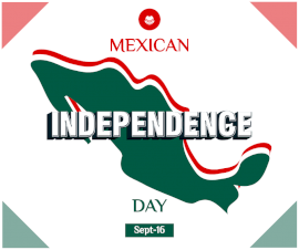 Online Editable Mexican Independence Day September 16 Facebook Post