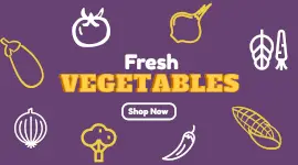 Online Editable Fresh Vegetables Online Store Facebook App Ad