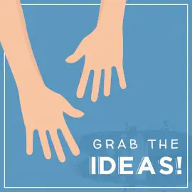 Online Editable Grab The ideas Podcast Artwork